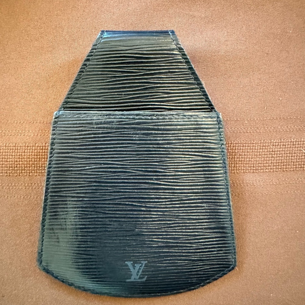 Louis Vuitton Noir Epi Sherwood Belt Pouch